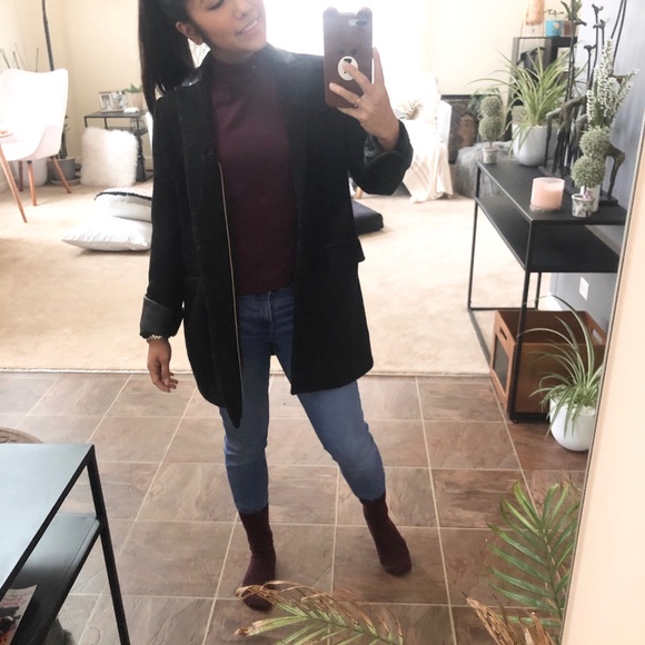 Zara Blazer Winter Coat - Picture 2 of 10